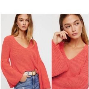 Free People 100% cotton sweater